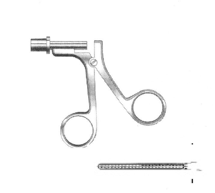DE BAKEY ATROMAT BAĞIRSAK KLEMP ÇAP  10 MM